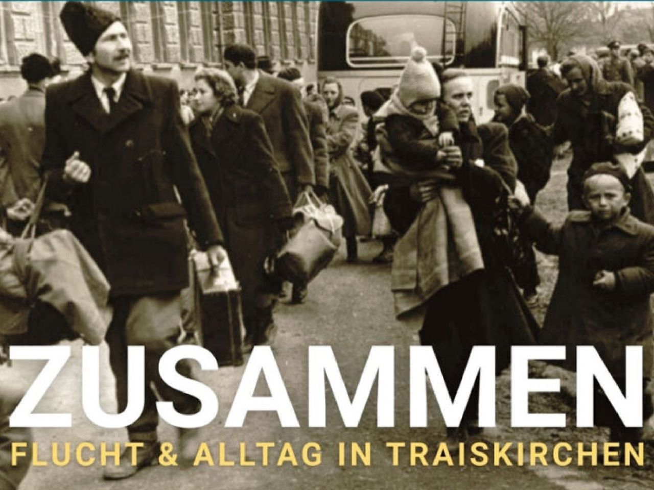 ZUSAMMEN - Flucht & Alltag in Traiskirchen, Ausschnitt aus Flyer